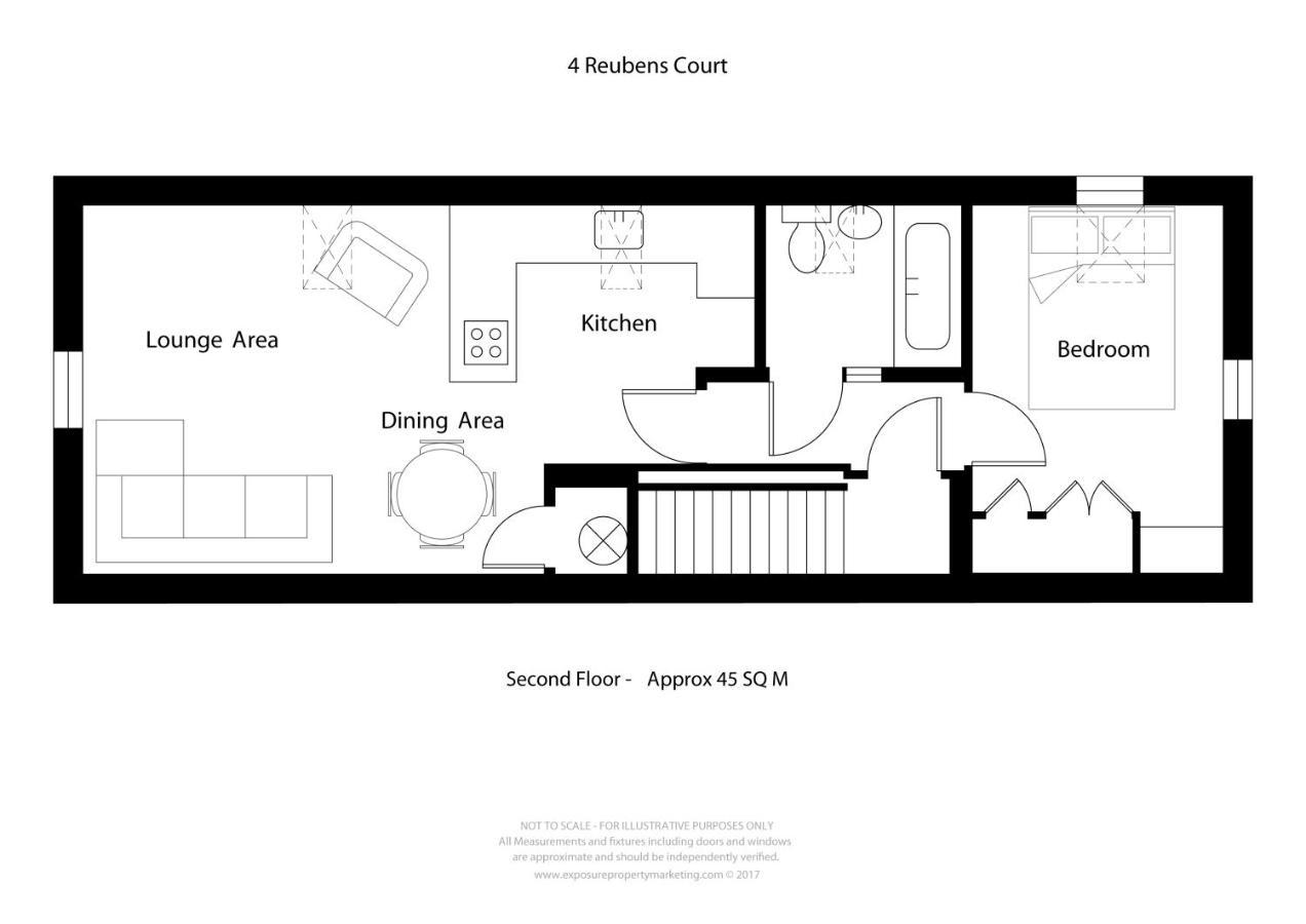 City Apartments - Reubens Court Йорк Екстер'єр фото